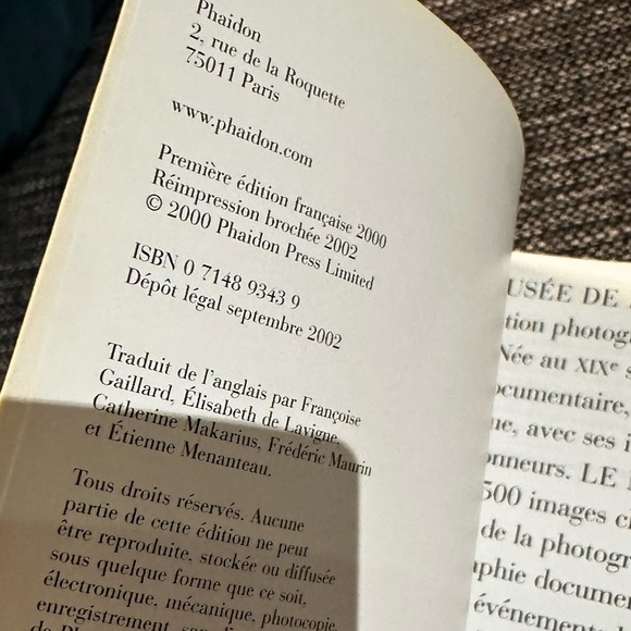 Le musée de la photo, book. - Picture 8 of 8